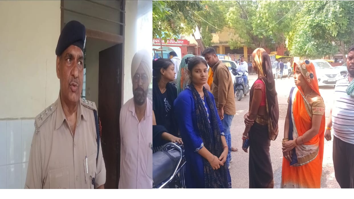 Dholpur Pihar side allegation married woman did not give five lakhs in dowry then she was murdered