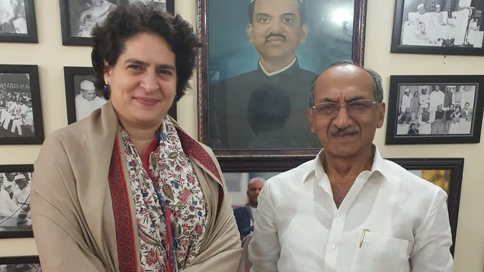 Priyanka Gandhi met Jaiprakash Agarwal