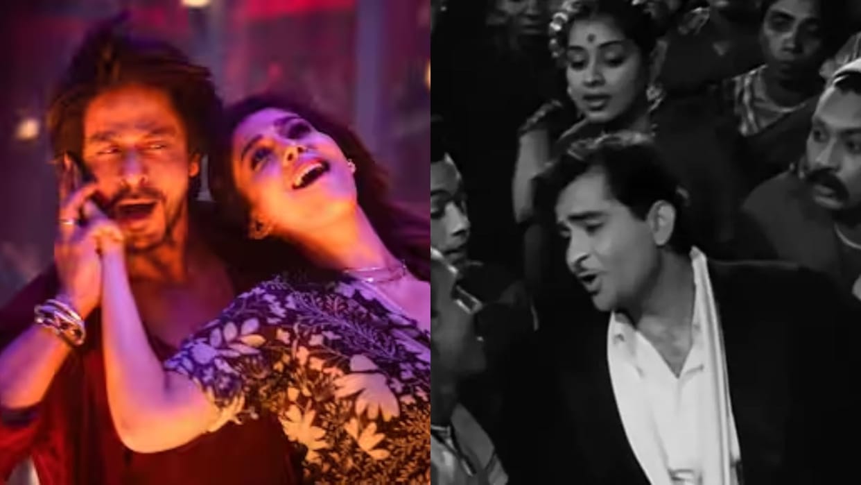 shahrukh khan jawan ramaiya vastavaiya know the connection and making story of raj kapoor film shree 420 song