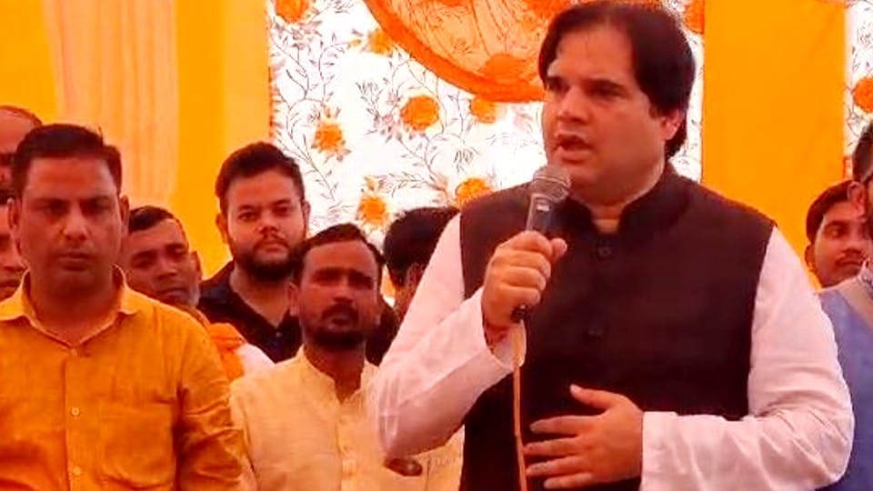 varun gandhi advised the voters dont vote for those who raise jai shriram slogan