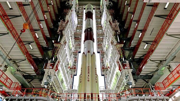 Isro share solar mission aditya l1 latest images carried by launch vehicle pslv c57 date time
