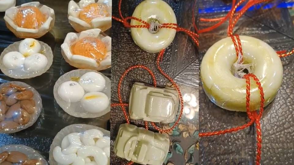 soap facials and chocolate rakhi are in great demand on raksha bandhan in Agra