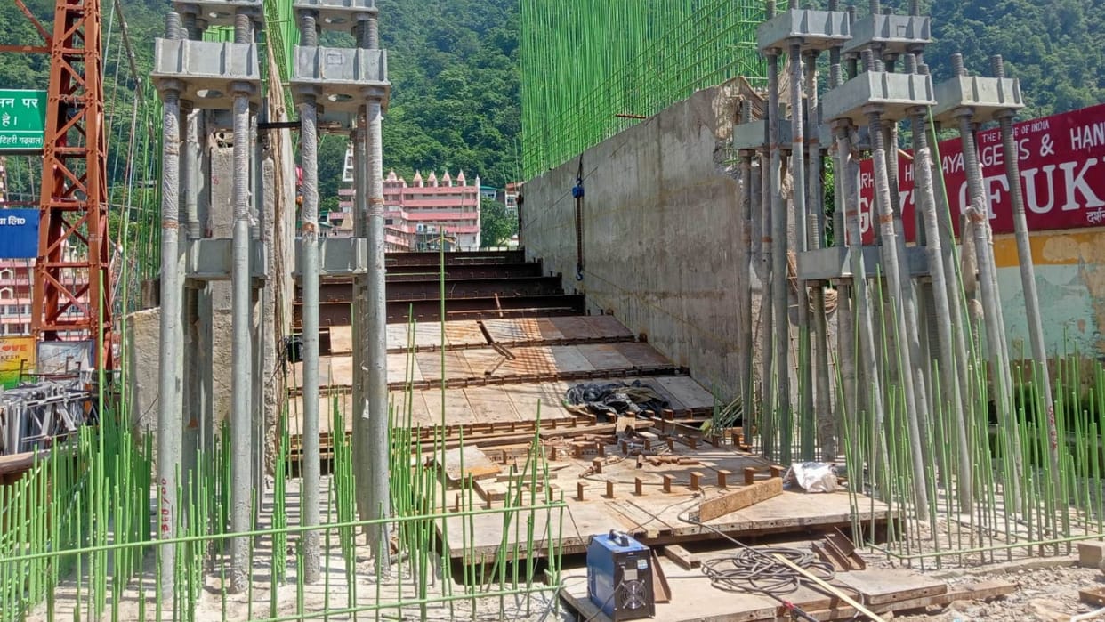 Bajrang Setu will be ready by first week of January Kedarnath figure will be seen on the tower Rishikesh