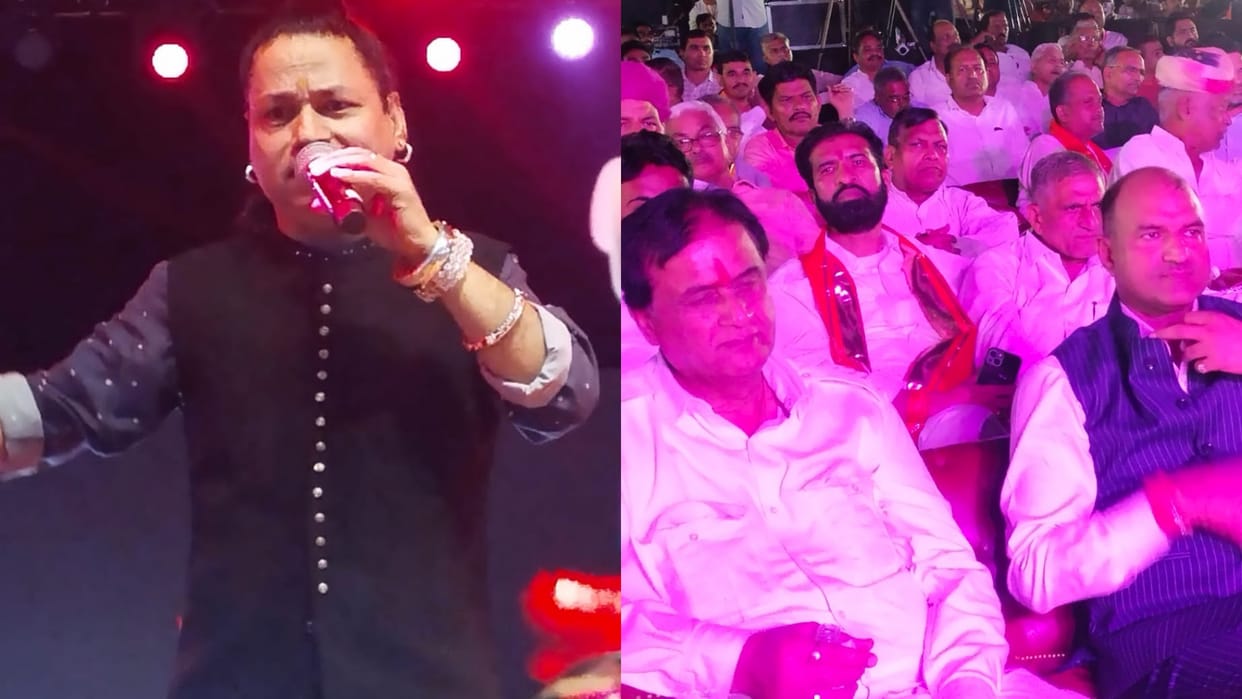 Chittorgarh voter Abhinandan show enthusiasm to join BJP symbolic landing of Kailash Kher Chandrayaan 3 made g