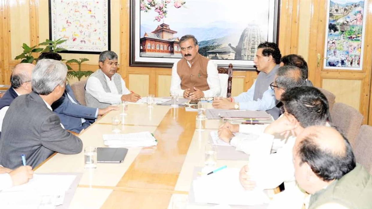 CM sukhvinder Sukhu said Explore the possibilities of tunneling under the kainchi mod in Mandi for NH restorat