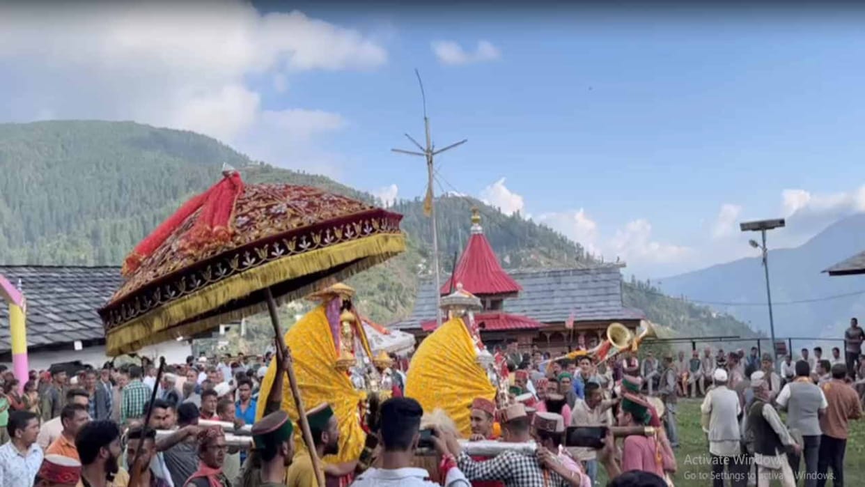 Dehuri fair started, deity Khudijal and Khodu circumambulated and blessed