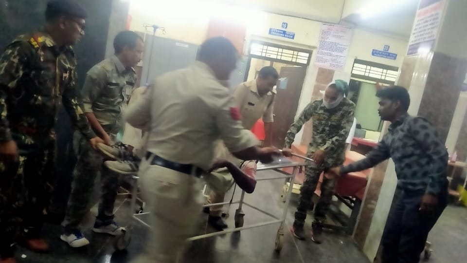 Villagers attacked police team in Surajpur