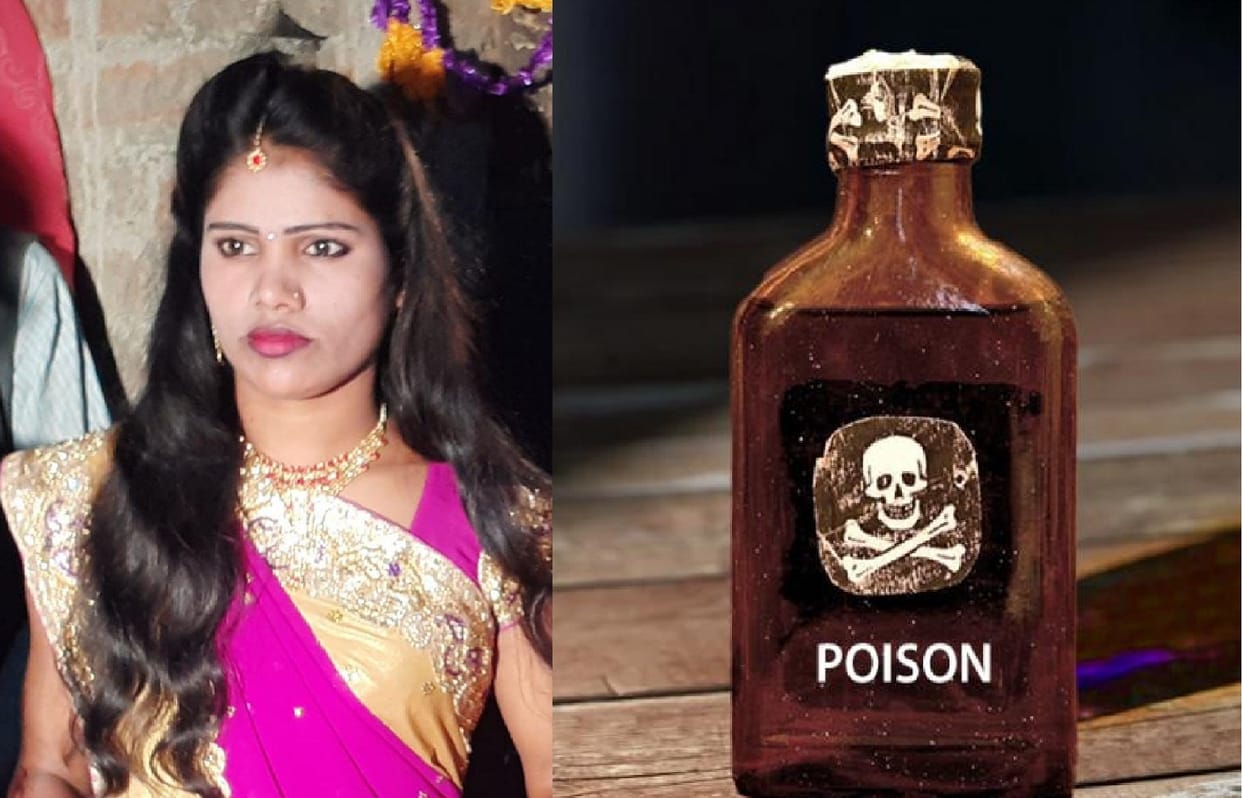 On the insistence of going to her maternal home, the woman consumed poison, death, father said killed my daugh