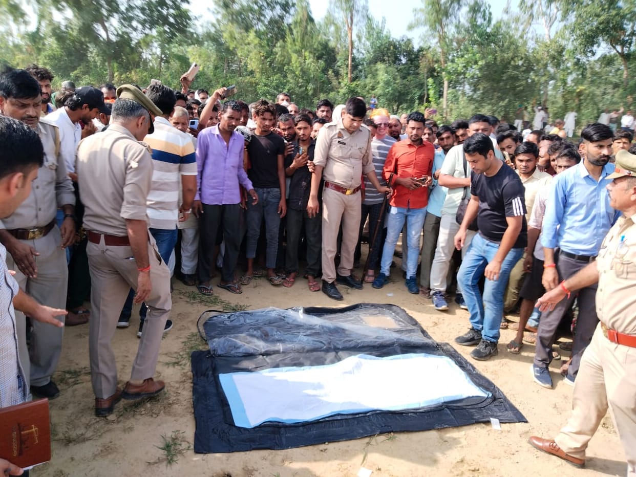 Two students of Class UKG and Class IVfound dead in outer place of village, were missing