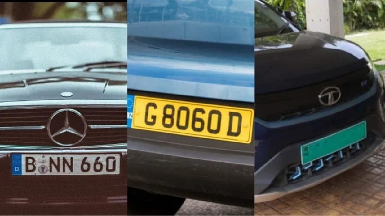 What Is The Difference Between White, Yellow And Green Number Plate Know Here
