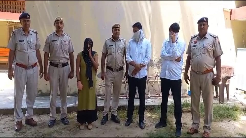 Two accused including woman arrested for demanding money from advocate in honeytrap In Sonipat