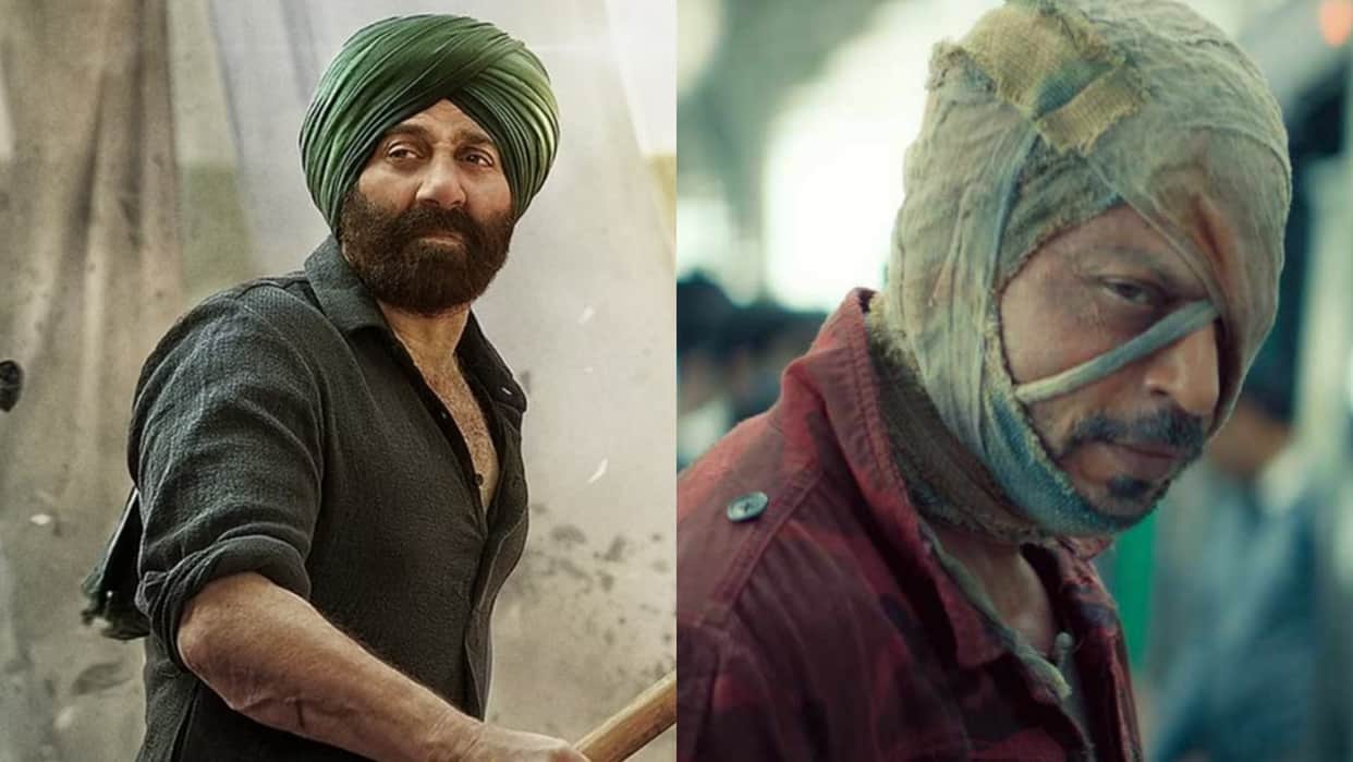 Throwback Thursday When Gadar 2 Actor Sunny deol Won Box Office Battle from Jawan Shah Rukh Khan