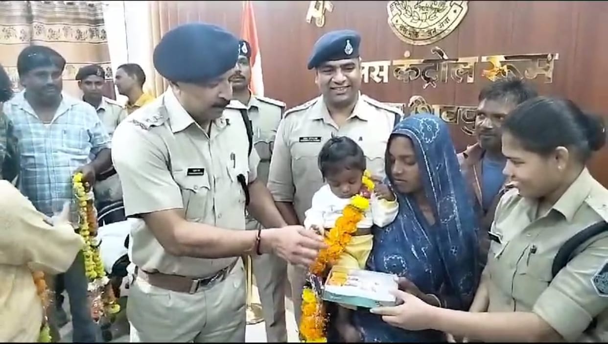 Woman had taken away seven month old child with the intention of selling it, arrested from Jaipur
