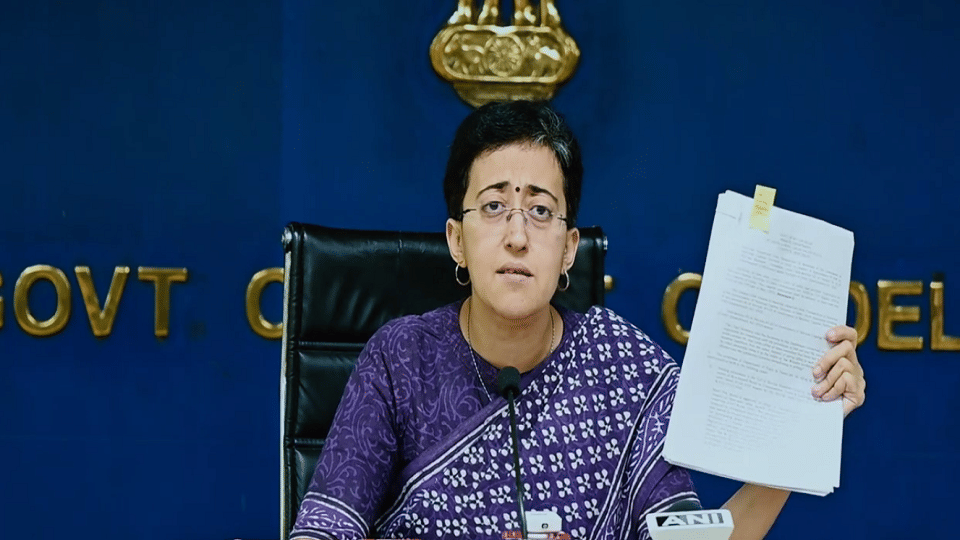 Delhi Principal Secretary Finance Satish Chandra Verma of not following orders of government minister says Ati