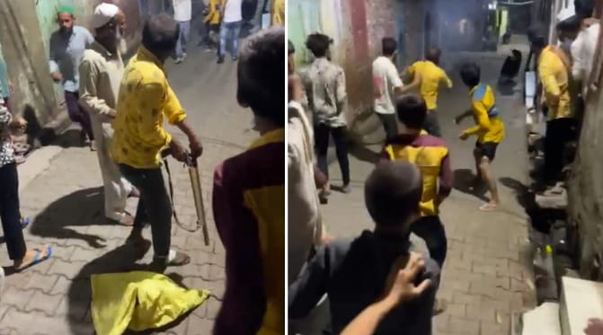 Shamli: Fierce firing and stone pelting between two parties of the same community, police arrested four
