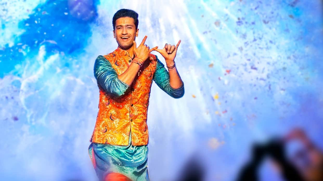 Vicky Kaushal promote The Great Indian Family at Dahi Handi event performing on song Kanhaiya Twitter Pe Aaja