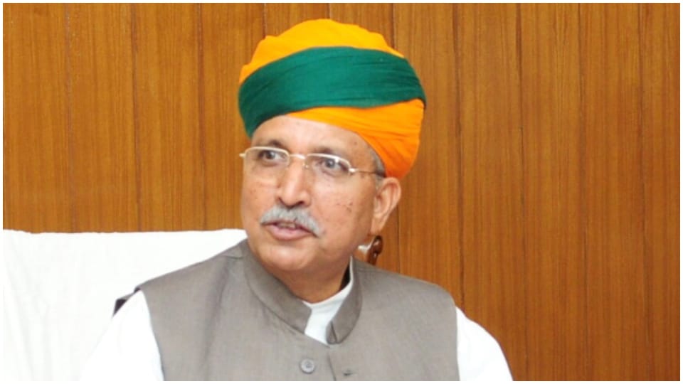 Arjunram Meghwal says Kailash Meghwal wants to contest assembly elections from Congress