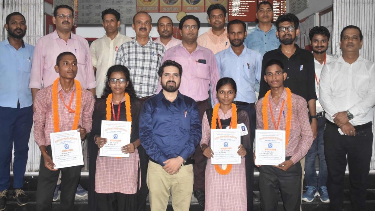 Student union elections held in Maharana Pratap College
