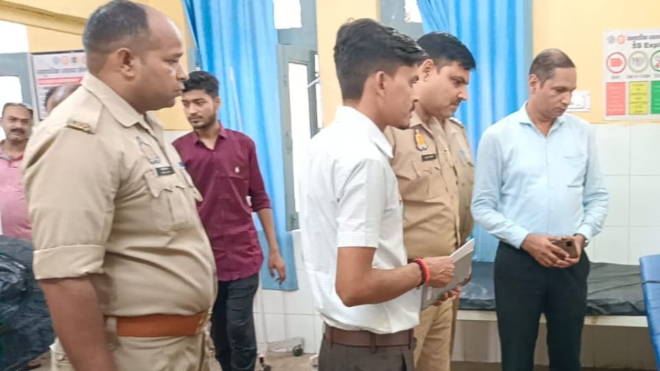 Two children died by drowning in the pond in Shahjahanpur