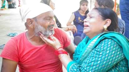 जेल में भाई को देख आंखों से आंसू रोक न सकी बहन