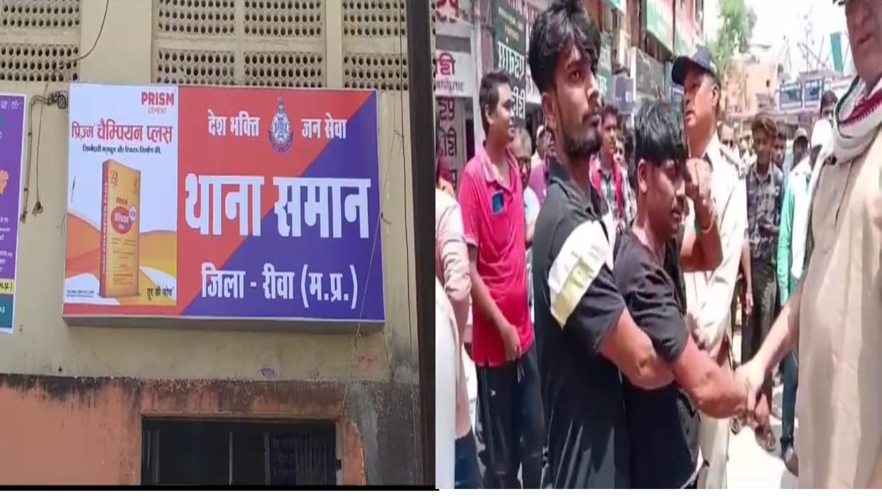 Rewa People caught the thief who was stealing every day in the city and handed him over to the police