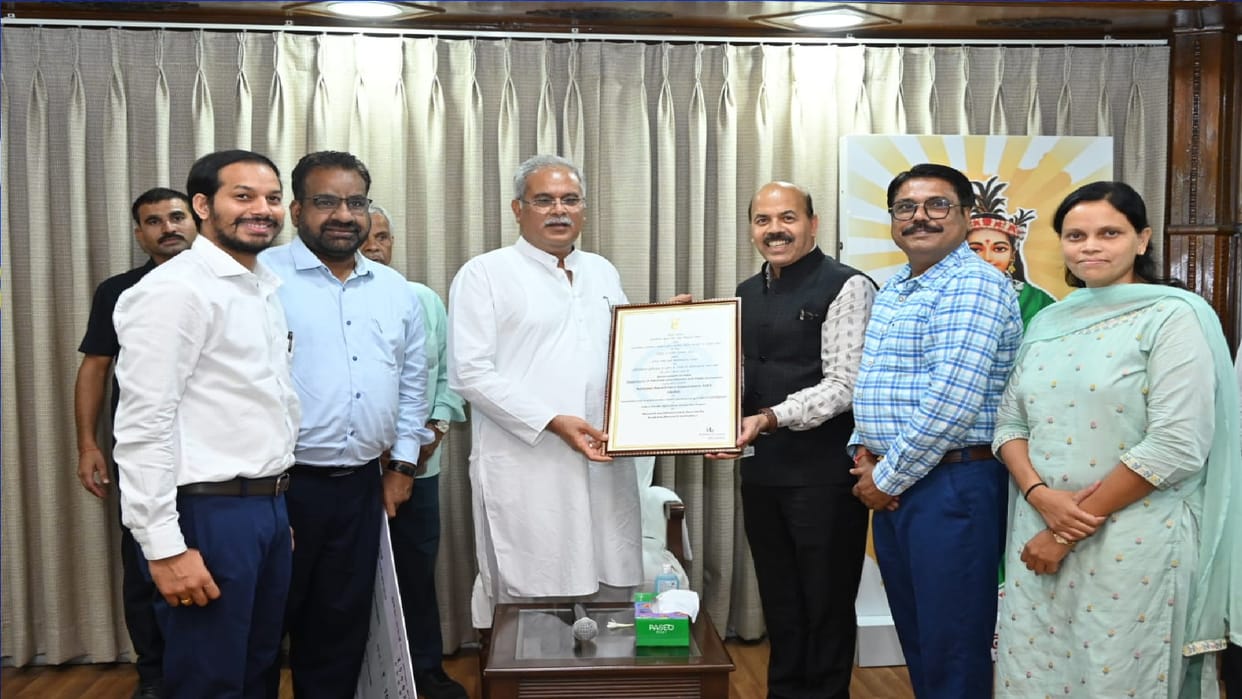 Indira Gandhi Krishi Vishwavidyalaya Raipur gets National E-Governance Award 2023