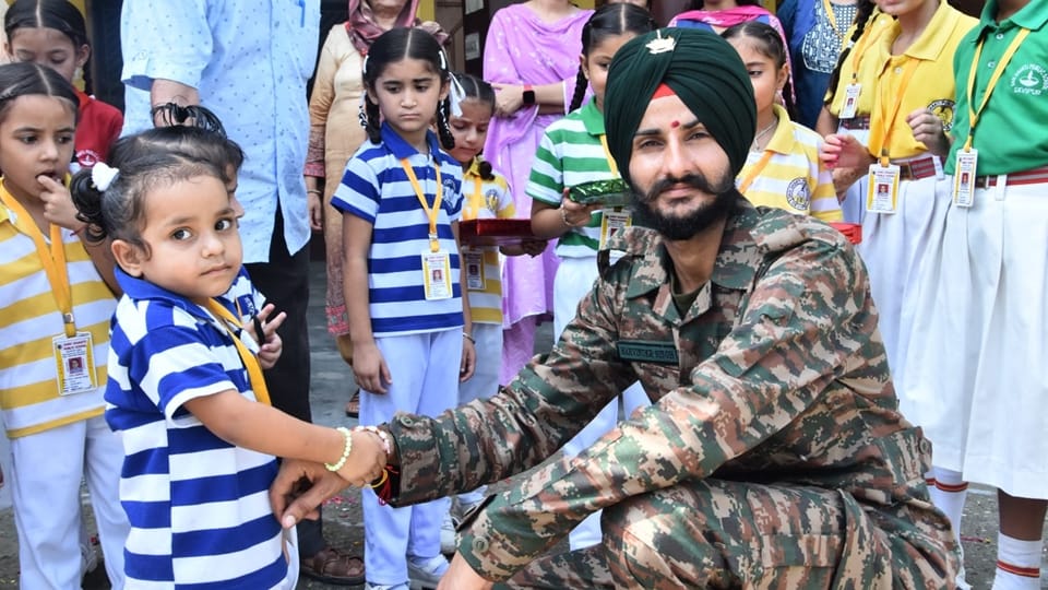jammu, arniya, vikram post, rakshabandhan