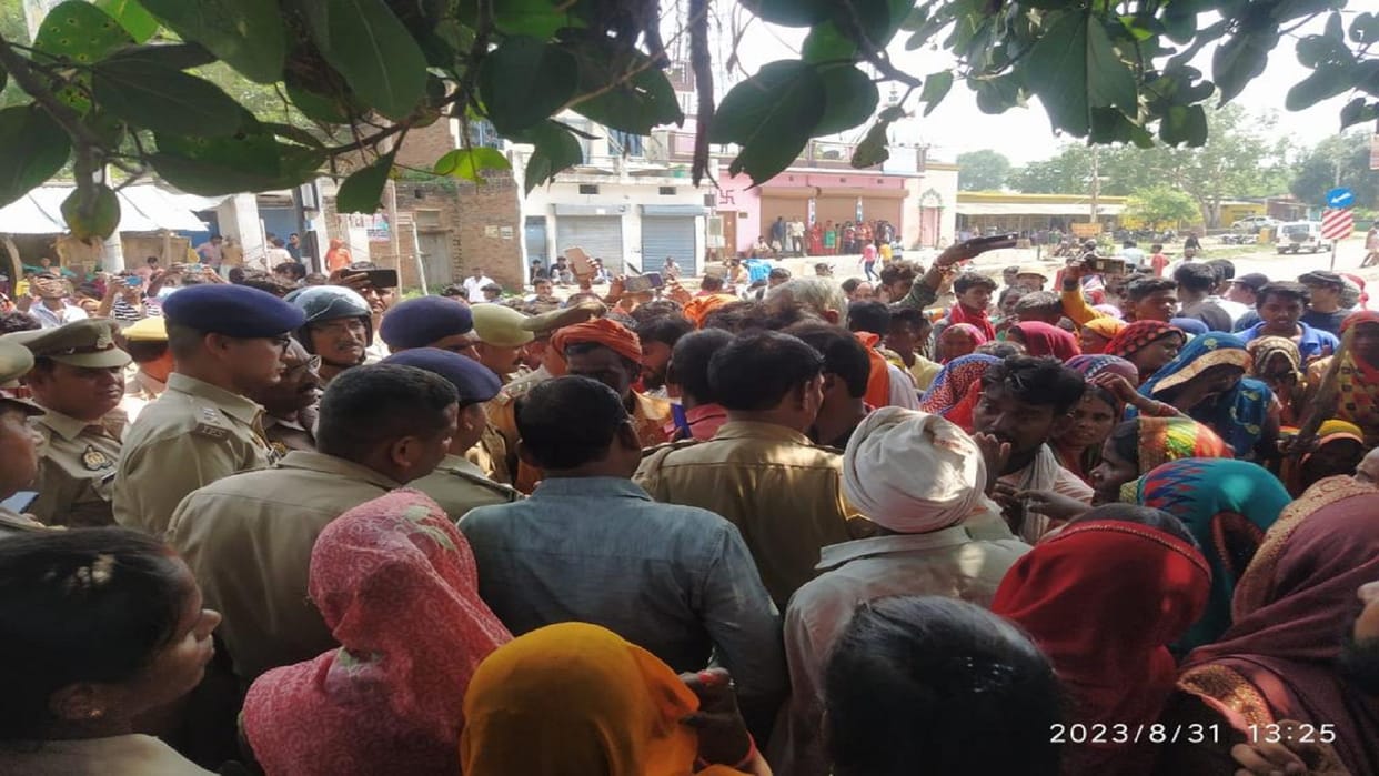 Young man murdered by beating him with sticks, villagers got angry when the dead body was taken aw