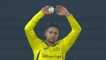 Who Is Tanveer Sangha who-took-four-wickets-on-debut Australia vs South Africa sa vs aus 1st T20I