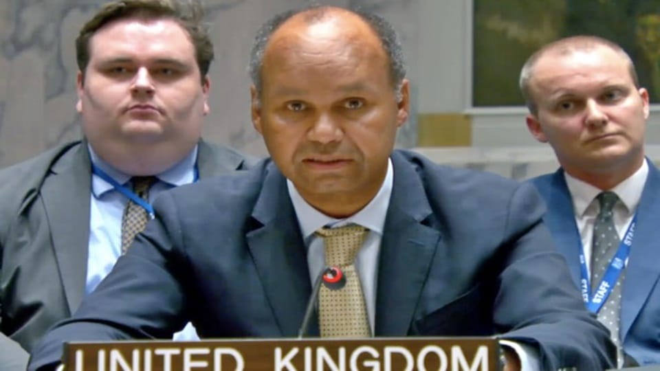 UK deeply regrets Russia reckless use of veto for UNSC resolution on Mali sanctions