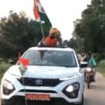 इसरो वैज्ञानिक का किया गया भव्य स्वागत