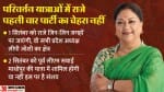 भाजपा नेता वसुंधरा राजे।