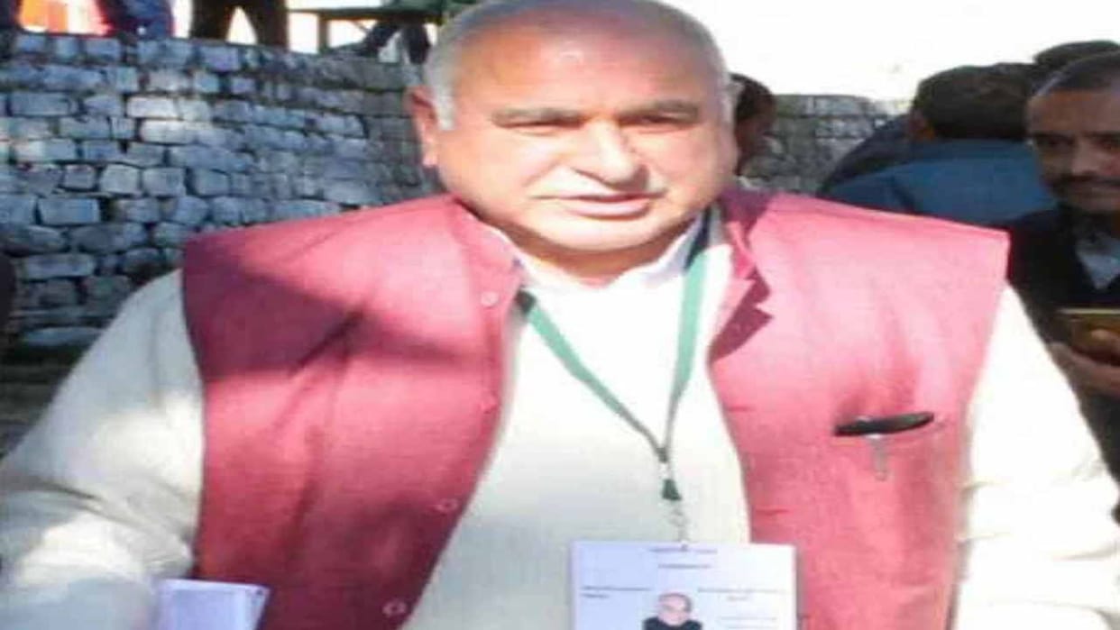 Former minister Gulab Singh Thakur's health deteriorated, admitted to hospital
