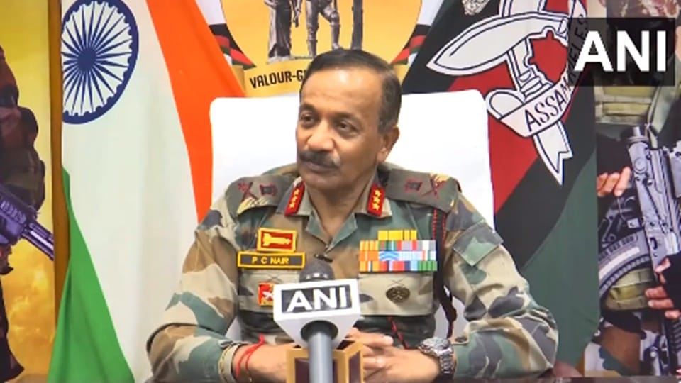 Assam Rifles DG Lt. General PC Nair Says The situation that we are facing in Manipur is unprecedented