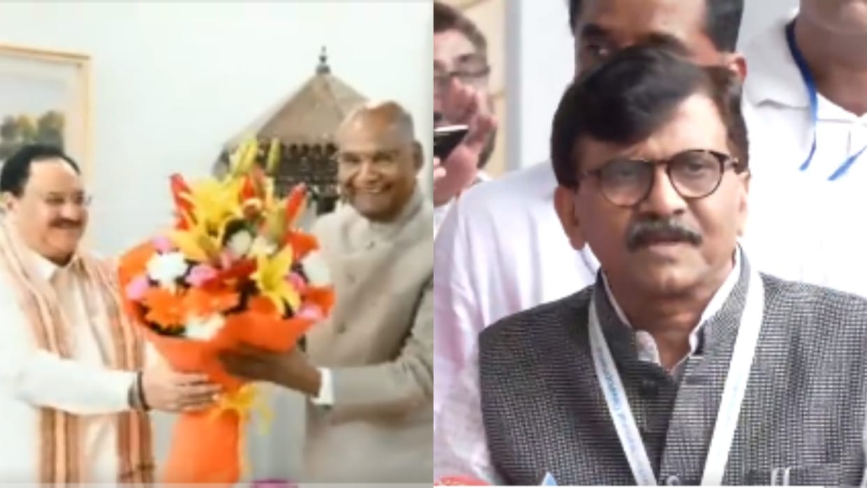 One Nation-One Election BJP President JP Nadda meets former President Ram Nath Kovind