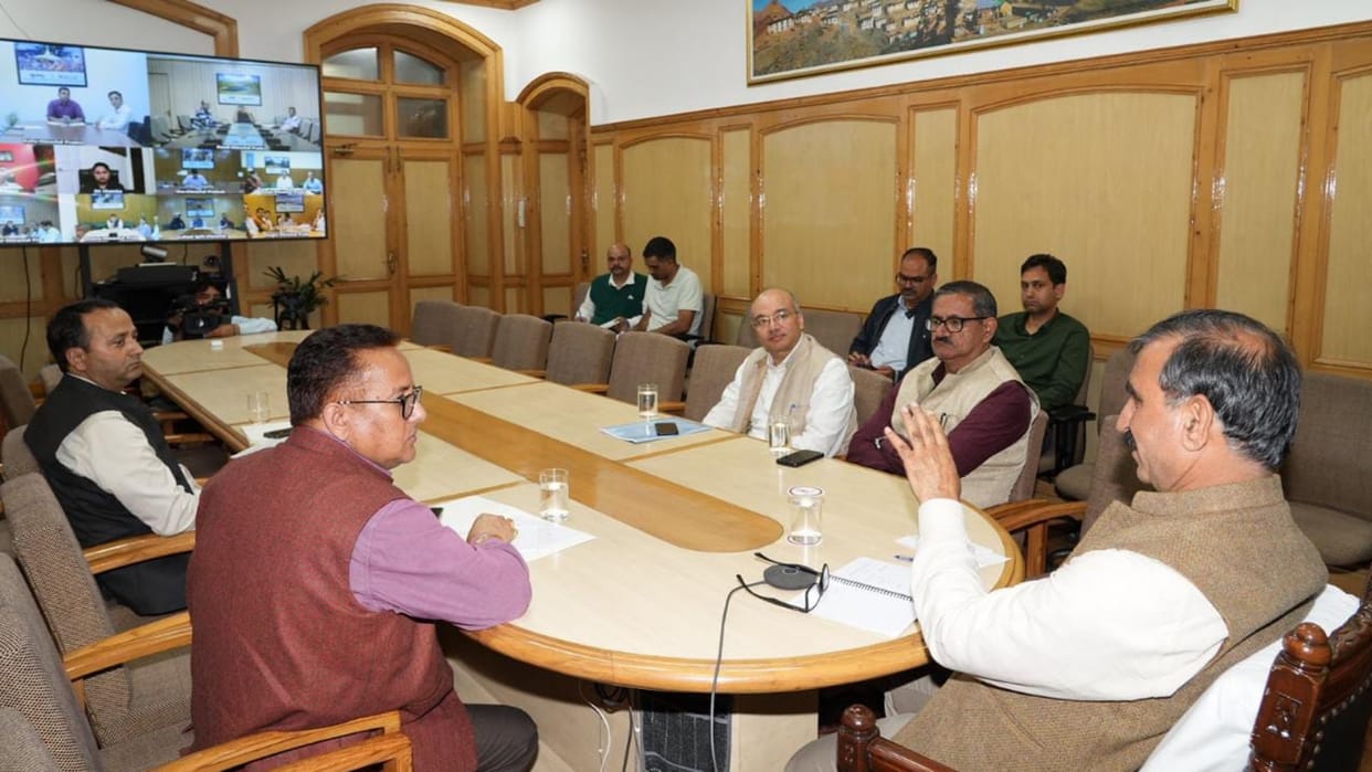 cm sukhvinder singh sukhu  Directions to all deputy commissioner to make report in three days loss by disaster