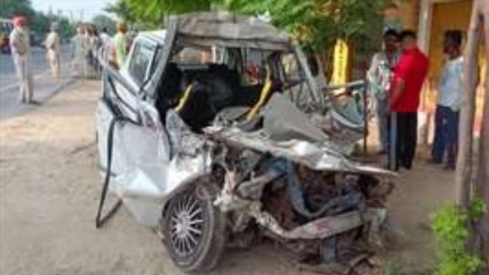 Four Died in Accident in Barnala