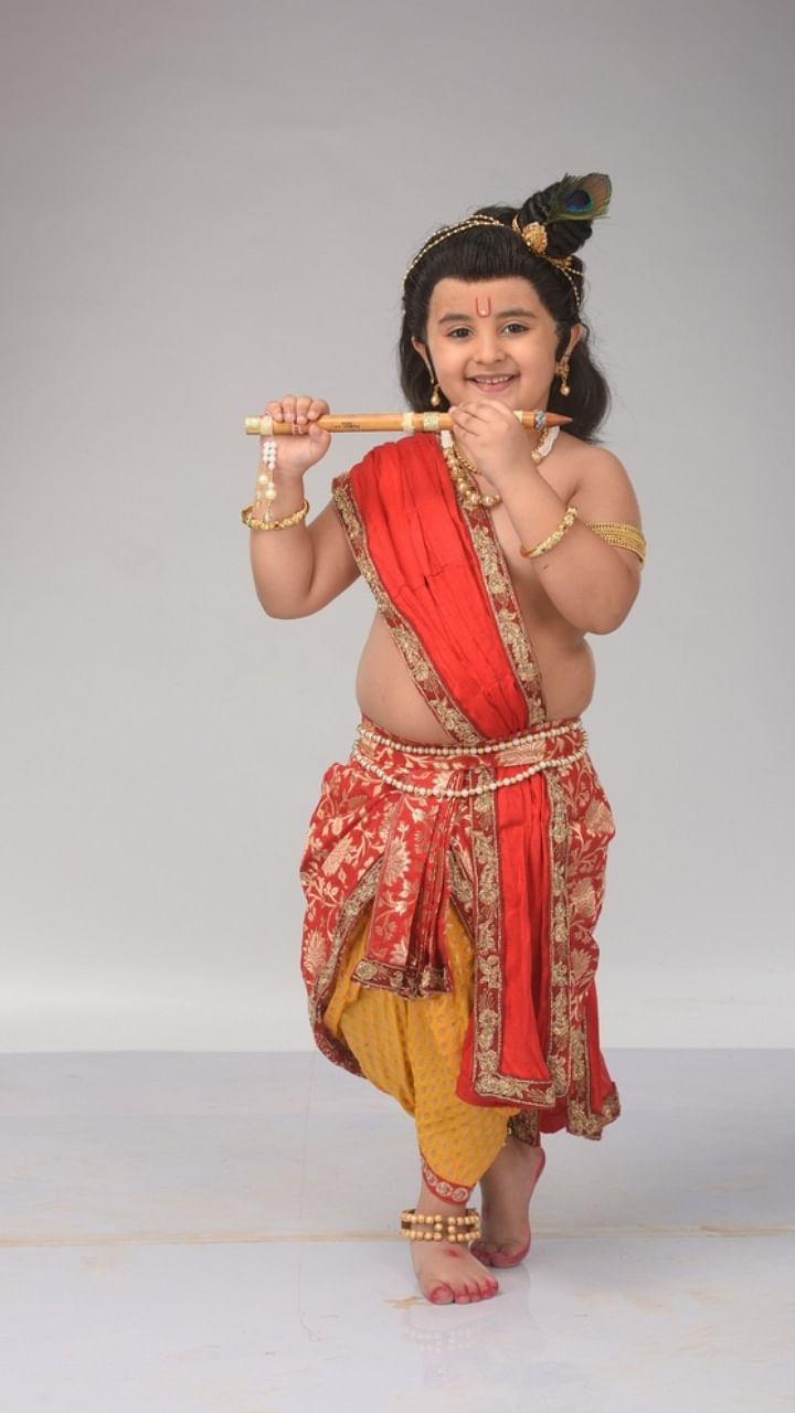 Biipretty Fancy Dresses Krishna Costume for Kids, Baby Krishna Dress for  Janmashtami, Kanha Dress, Krishnaleela Pure