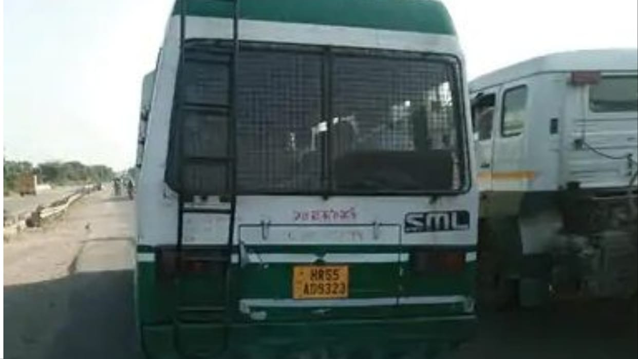 Rewari: Conductor slapped woman, accused and bus driver detained