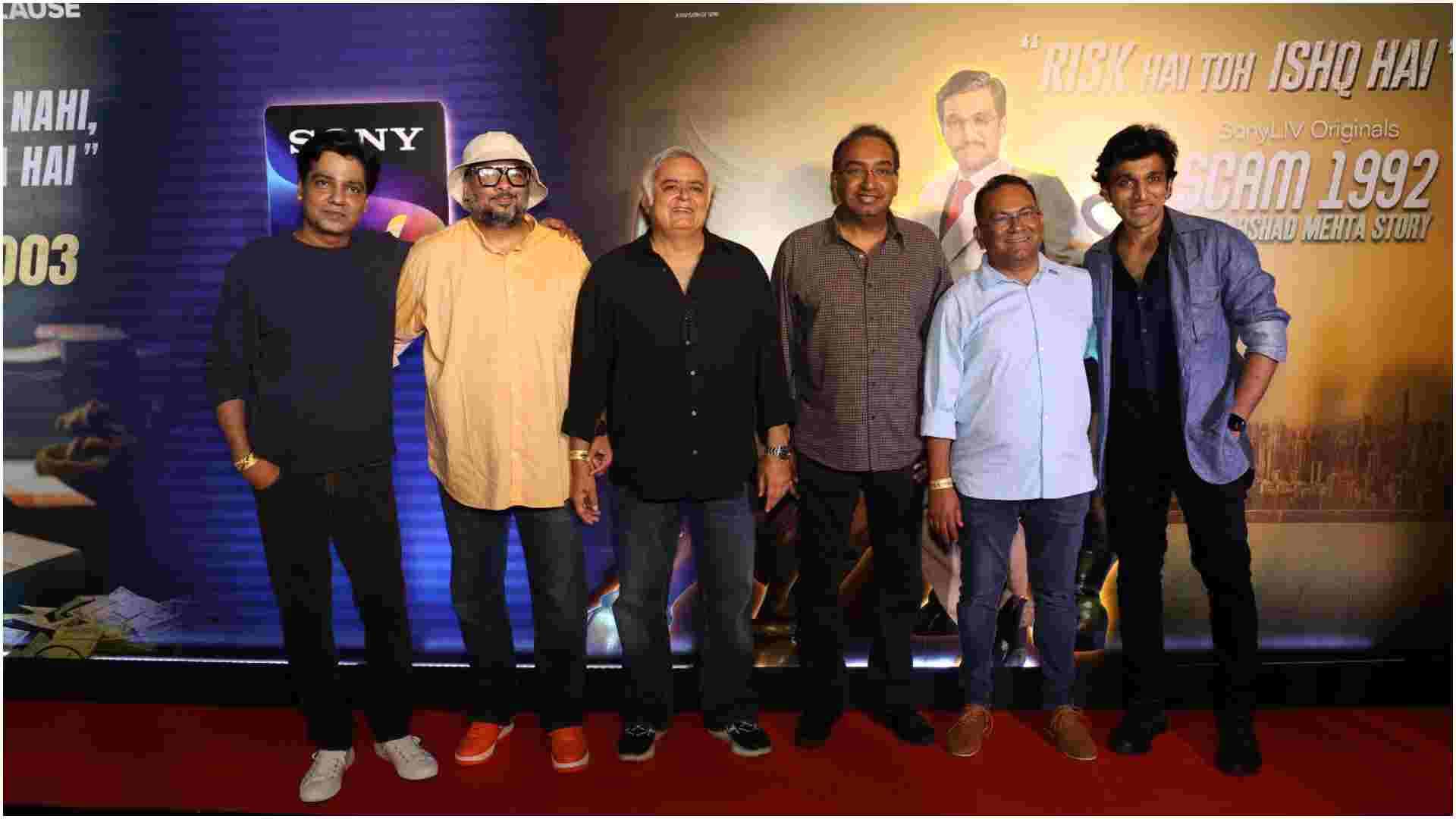 Scam 2003-The Telgi Story: Mukesh Chhabra Gagan Dev Riar joined Hansal Mehta web series Success party