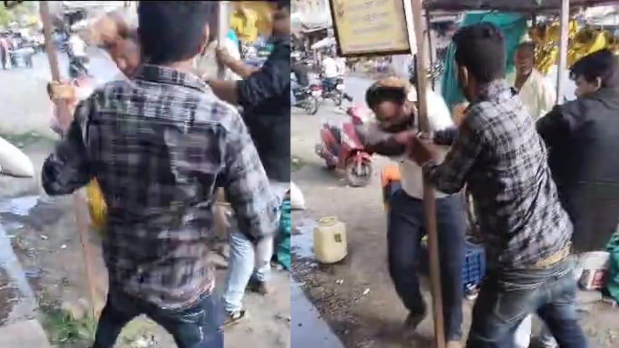 MP BJP: Disgruntled with the complaint, the workers beat up the mandal vice-president