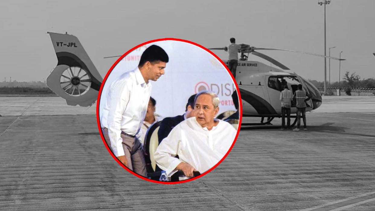 Row over Odisha CM's private secy's helicopter rides