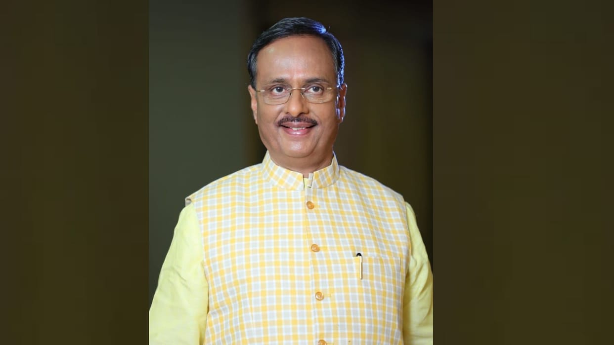 BJP declares Dr Dinesh Sharma its candidate for Rajyasabha bypoll in Uttar Pradesh.
