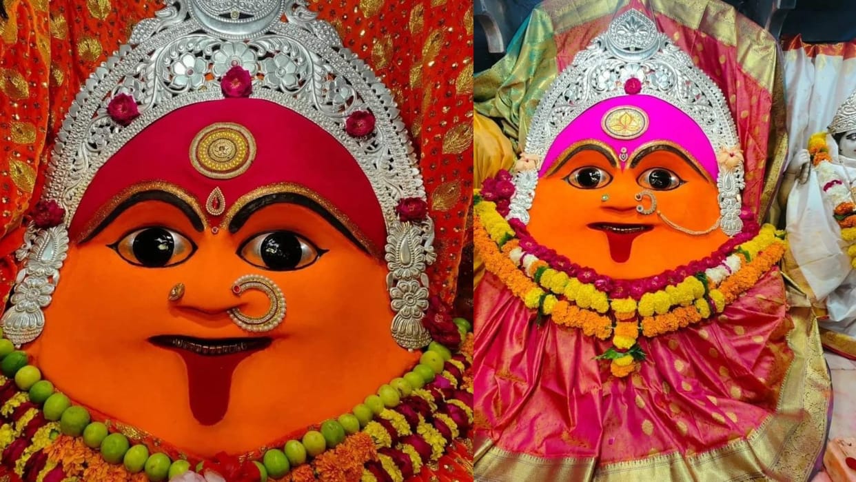 Ujjain: In the month of Shravan, Gadkalika temple earned more than two lakh rupees from Kumkum puja