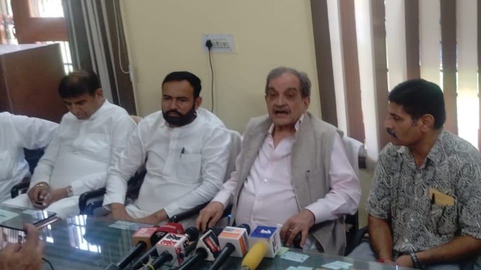 Former Union Minister Virendra Singh statement on alliance with JJP in Haryana