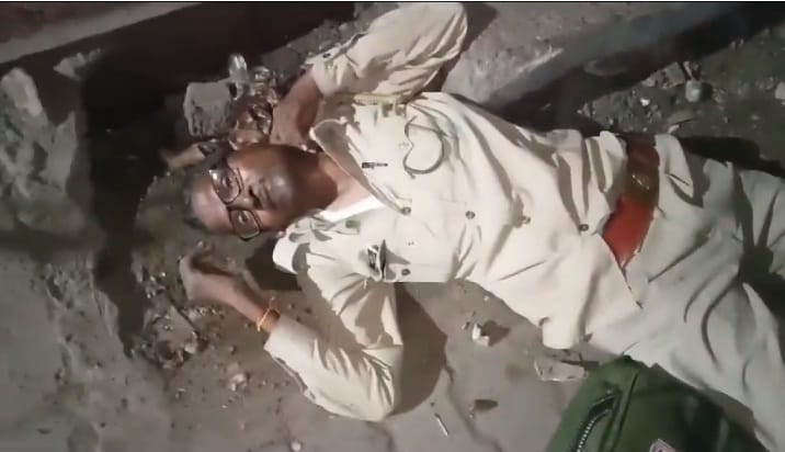 Video of drunken home guard went viral, report has been sent to authorities, action will be taken after invest