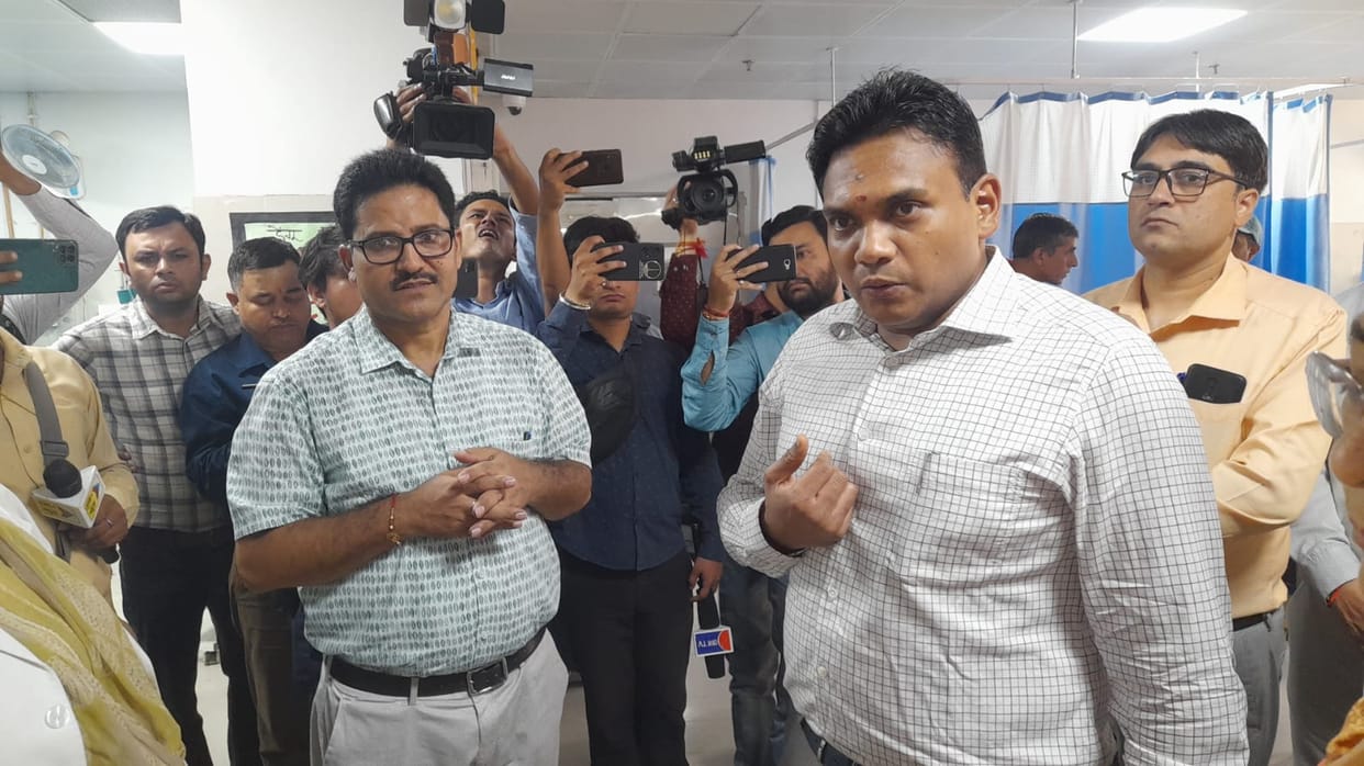 Dehradun News Health Secretary R Rajesh Kumar inspected Coronation Hospital