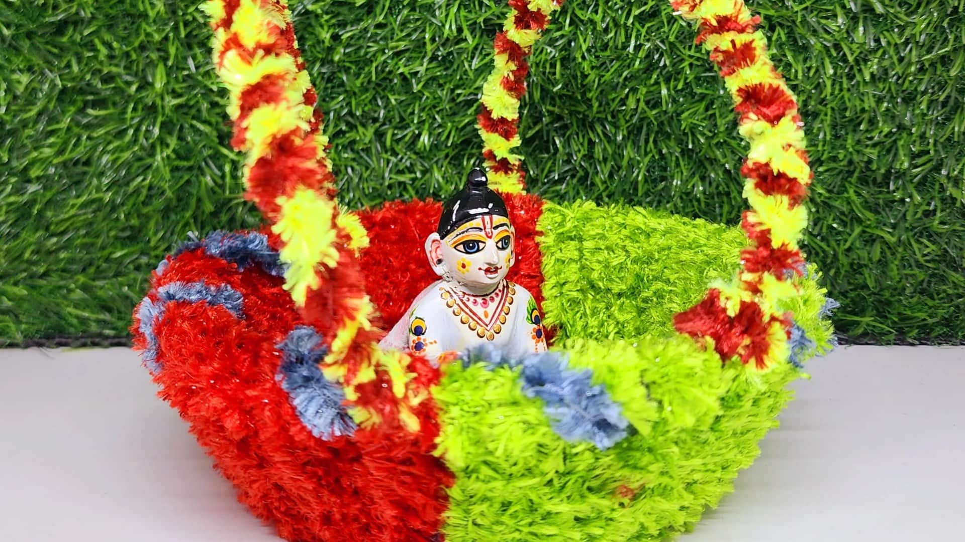 Krishna Janmashtami 2023 Decoration Ideas How To Decorate Krishna Jhanki at home