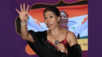 Mary Kom says women should do work, they should not be satisfied.