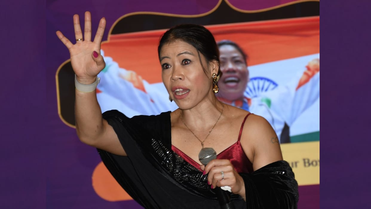 Mary Kom says women should do work, they should not be satisfied.